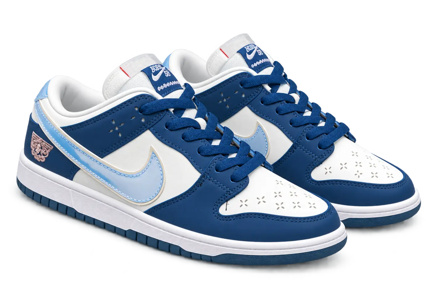 SB Dunk One Block Blue Style